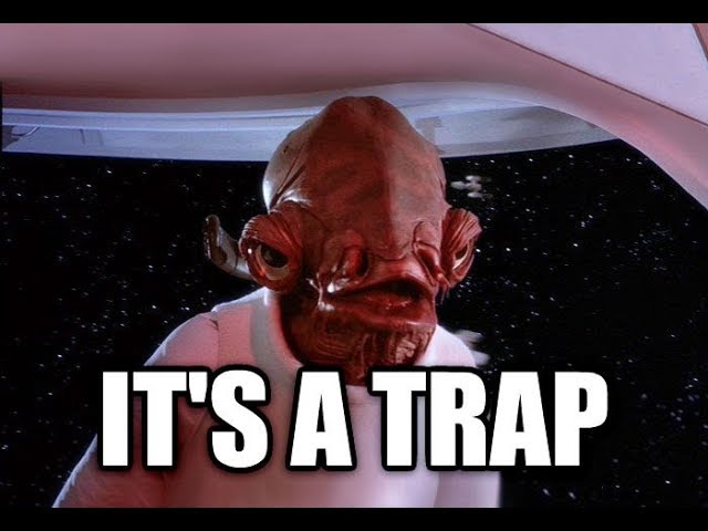 It's a trap meme
